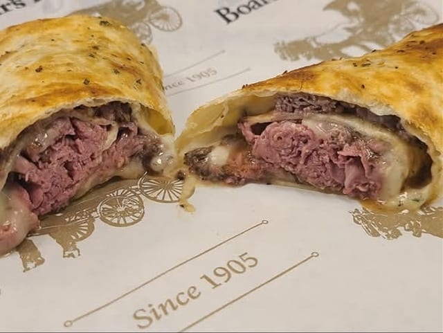 London Broil & Provolone  Snackatizer.