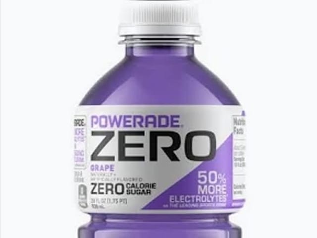 POWERADE Grape Zero.