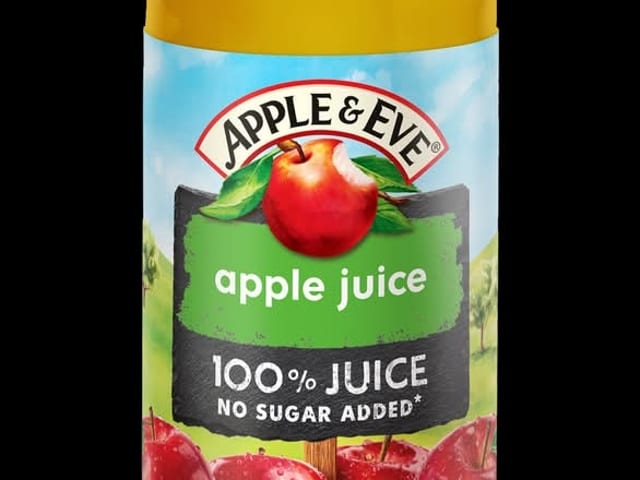 Apple & Eve No Sugar Added Apple Juice.
