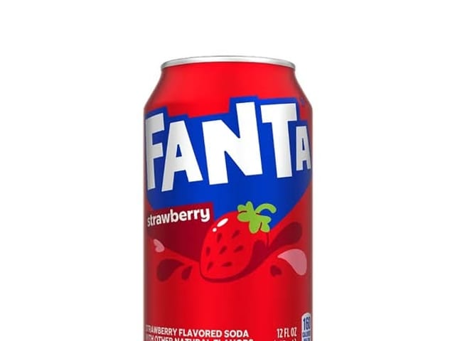 Fanta Strawberry.