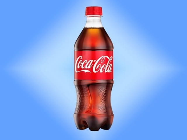 Coca-Cola, 20 oz bottle.