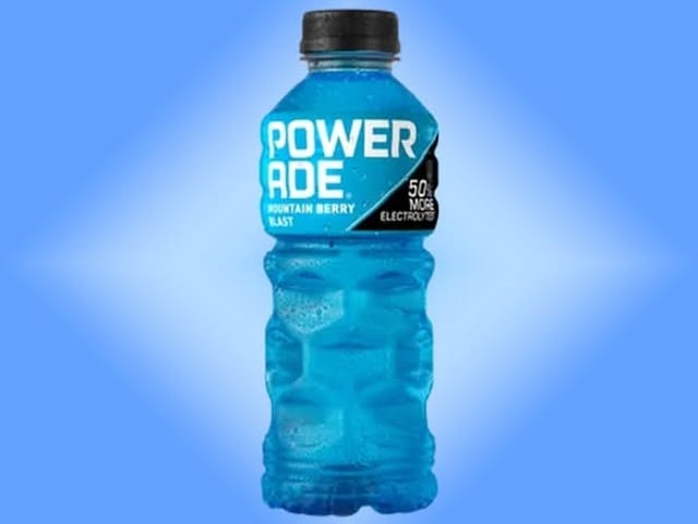 POWERADE Mountain Berry Blast, 20 oz bottles.